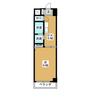 セレッソ千成【3階】の間取り