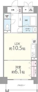 パレー ブランシェ【2階】の間取り