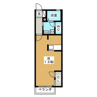 シャーメゾン悠【1階】の間取り