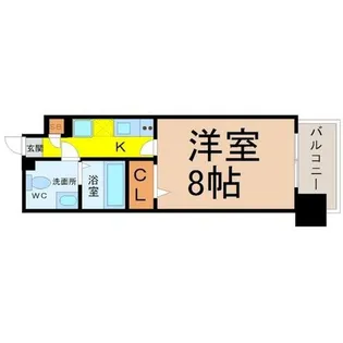 プレサンスmiu新栄(プレサンスミュー新栄)【10階】の間取り