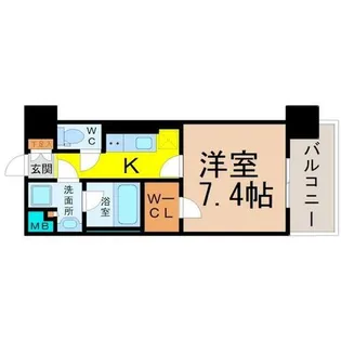 エディアン千種【5階】の間取り