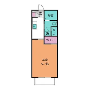 Peace Tribe A棟(ピーストライブ)【1階】の間取り