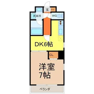 三高ANNEXBLD【4階】の間取り