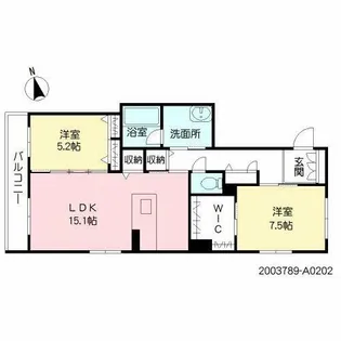 ネクステージ本町【2階】の間取り