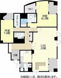 ダイアパレスロイヤル八事【1階】の間取り