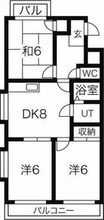 グランドメゾン新池【4階】の間取り
