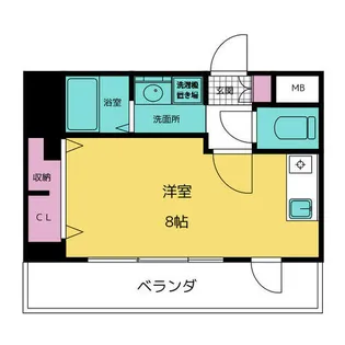 ミーム東新町【3階】の間取り