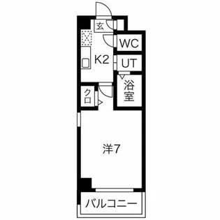 メゾン・アンクレ【6階】の間取り