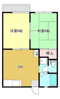 リンクス【102号室】の間取り