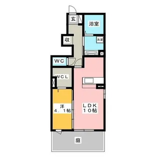 桜木【1階】の間取り