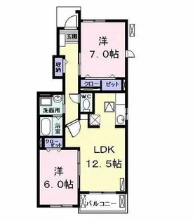 S・K・G 22【1階】の間取り