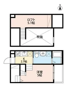メゾンド ルミナス【1階】の間取り