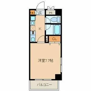 Belle Vivre新栄【701号室】の間取り