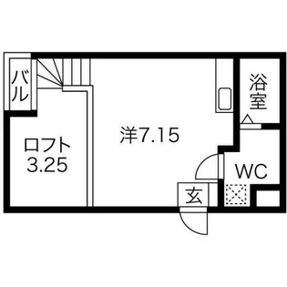 ピアチェーレ新栄【101号室】の間取り