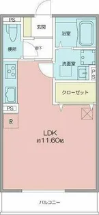 シャトレ【103号室】の間取り