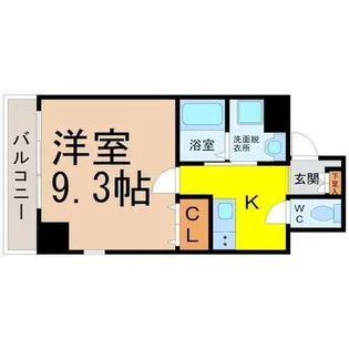 ベルアンジュ【7階】の間取り