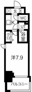 フォーリアライズ福島WEST【11階】の間取り
