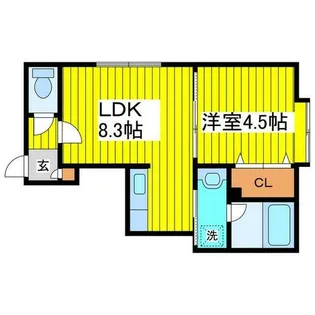 KSコムズ【3階】の間取り