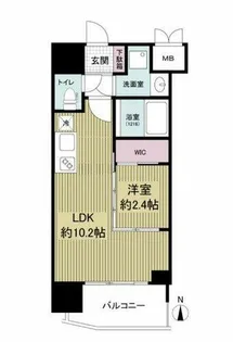 セレニテ本町東リアン【11階】の間取り