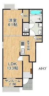 トマトハウス【1階】の間取り