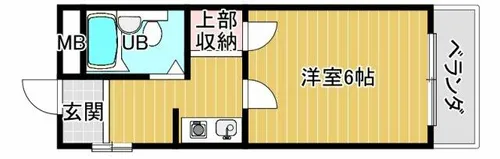 ニューハイム永塚【101号室】の間取り