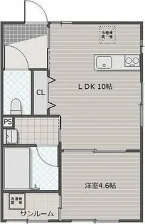 カルミアコート【103号室】の間取り