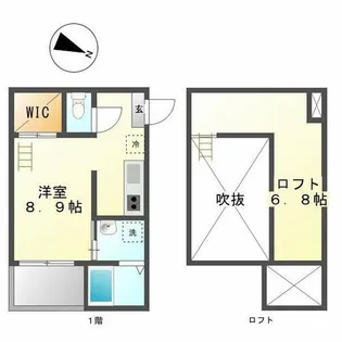 サクセスパートナー【1階】の間取り