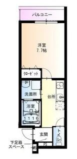 フジパレス長洲公園1番館【3階】の間取り