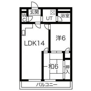 スカイメゾン【7階】の間取り