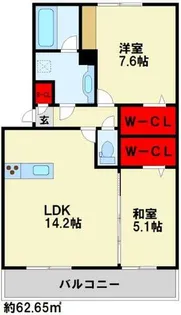 Nest Piece原町【103号室】の間取り