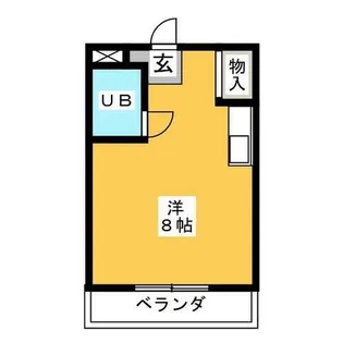 サンハイツ小山【4階】の間取り