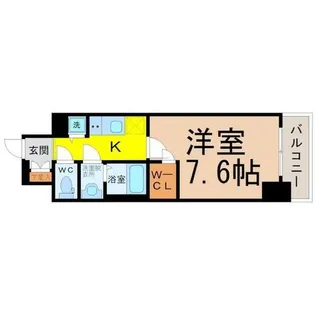 エスリード名城公園プライム【13階】の間取り