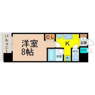 グレイス上前津【10階】の間取り