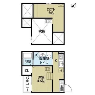 Fiore(フィオレ)【2階】の間取り