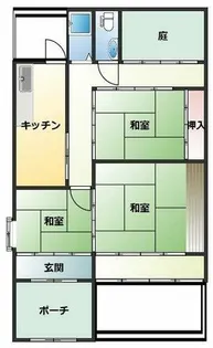 大阪府門真市本町【一戸建】の間取り