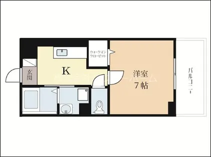 プランドール アイ【302号室】の間取り
