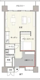 コーシャハイツ港【902号室】の間取り