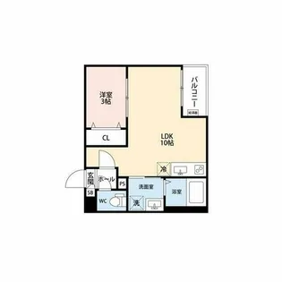 GRANDBLUE yajieⅠ【3階】の間取り