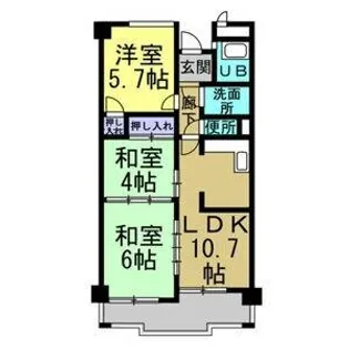 ワイズビル【3階】の間取り