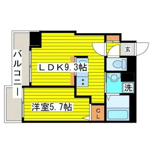 ルラシオン北7条【706号室】の間取り