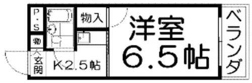 巴ハウス【1階】の間取り