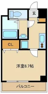 Luxe尼崎west【7階】の間取り
