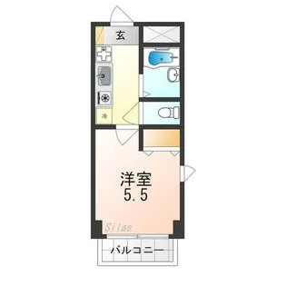 WeHome堺【3階】の間取り