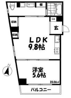 ピコットⅦ【3階】の間取り