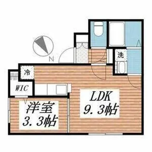 シャトン北10条【1階】の間取り