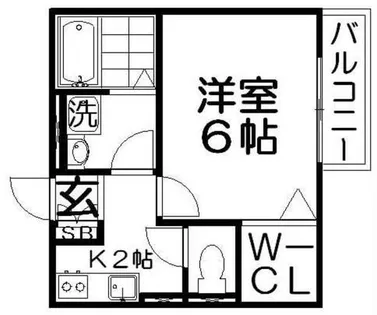 Soleil香里園【2階】の間取り