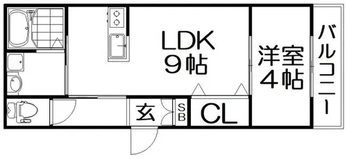 Felicita【1階】の間取り