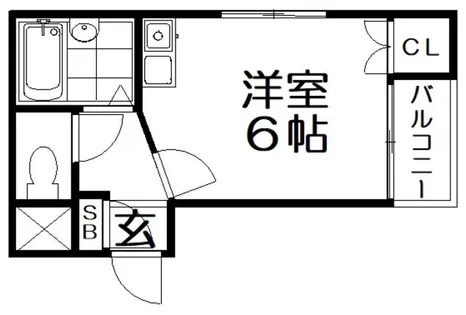 プレアール寝屋川緑町Ⅱ【2階】の間取り
