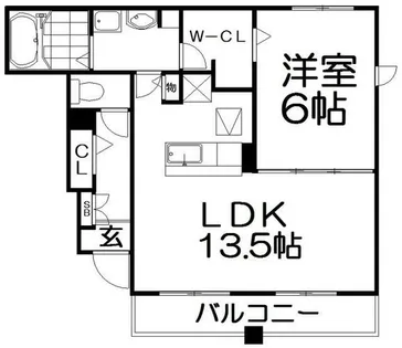 アークス【1階】の間取り