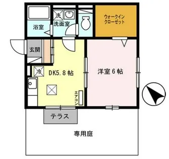 T-グランモア【1階】の間取り